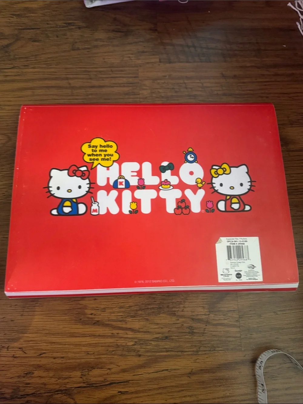 Hello Kitty 6 Foldable Organizer Case C1.Bk.RM4